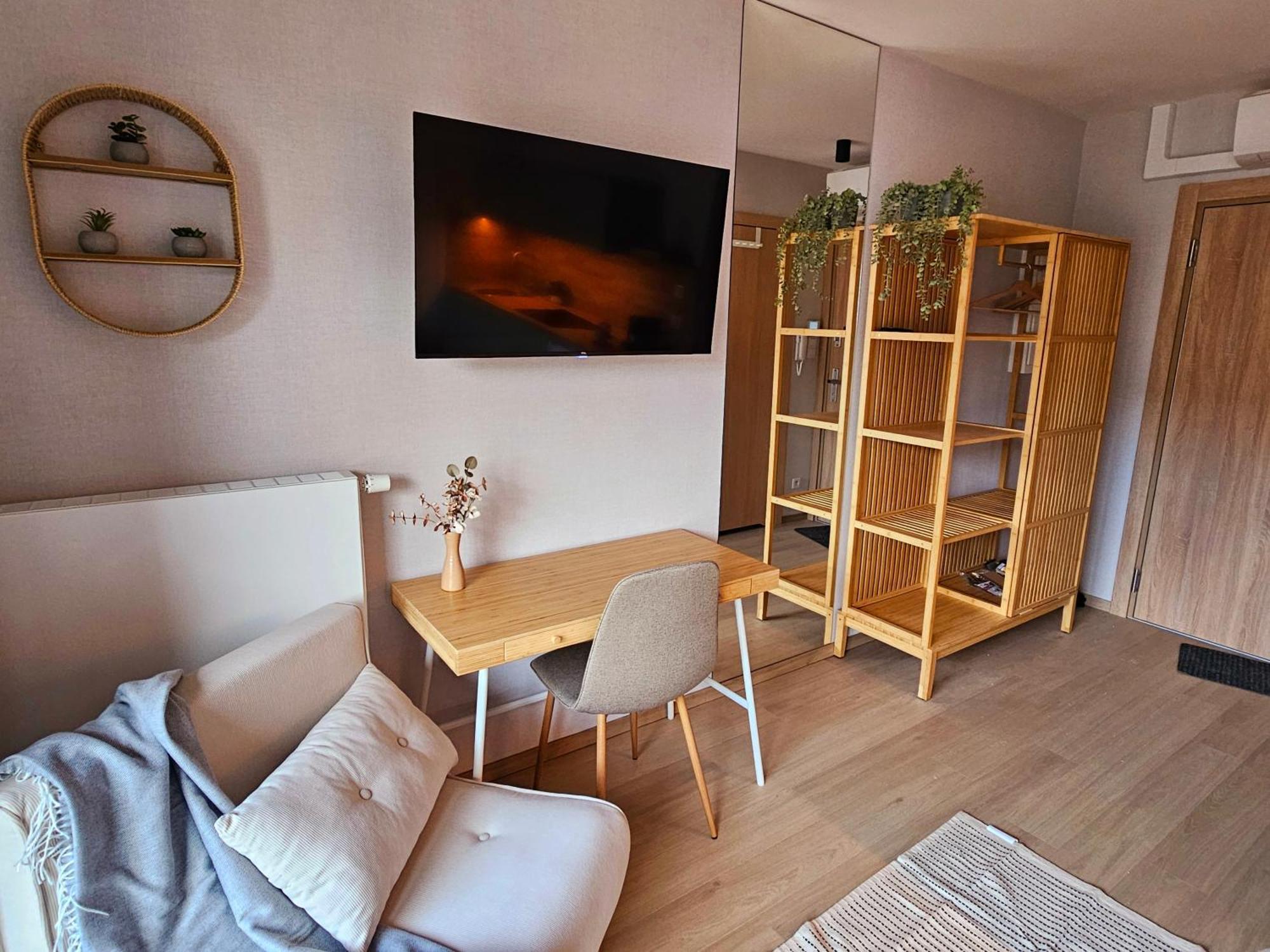 Katowa - Sauna, Ac, Balcony Apartment Krakau